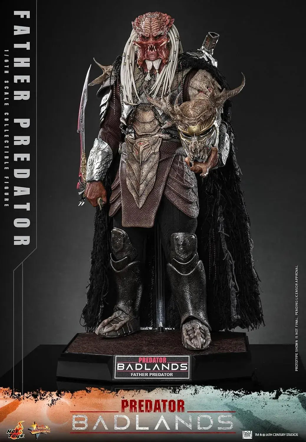 Hot Toys Movie Masterpiece Predator Badland Neol 1:6 Scale Figure