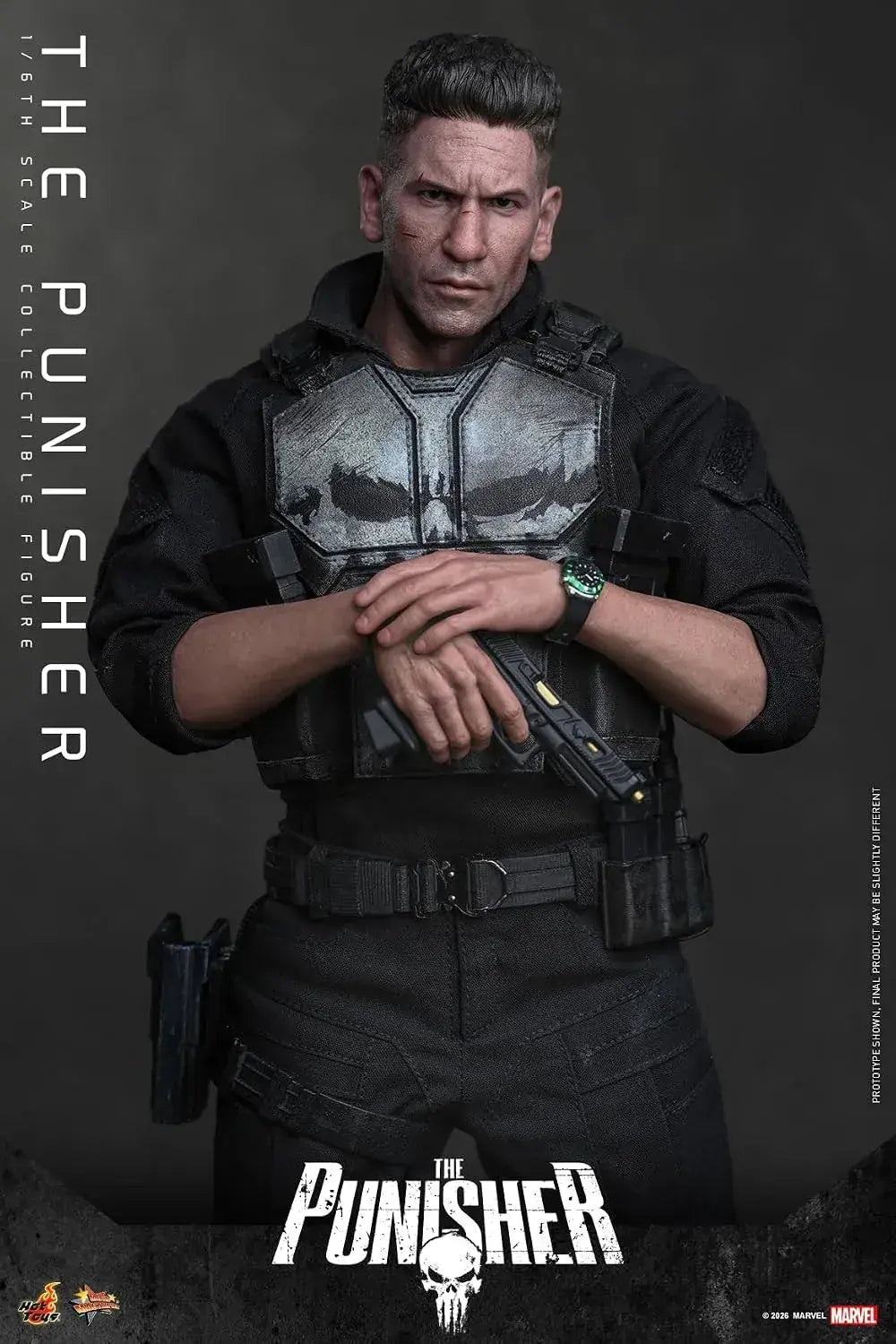 Hot Toys Punisher 1/6 Scale Figure - Highly Detailed Collectible