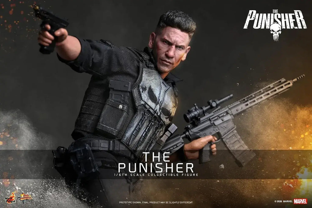 Hot Toys Punisher 1/6 Scale Figure - Highly Detailed Collectible
