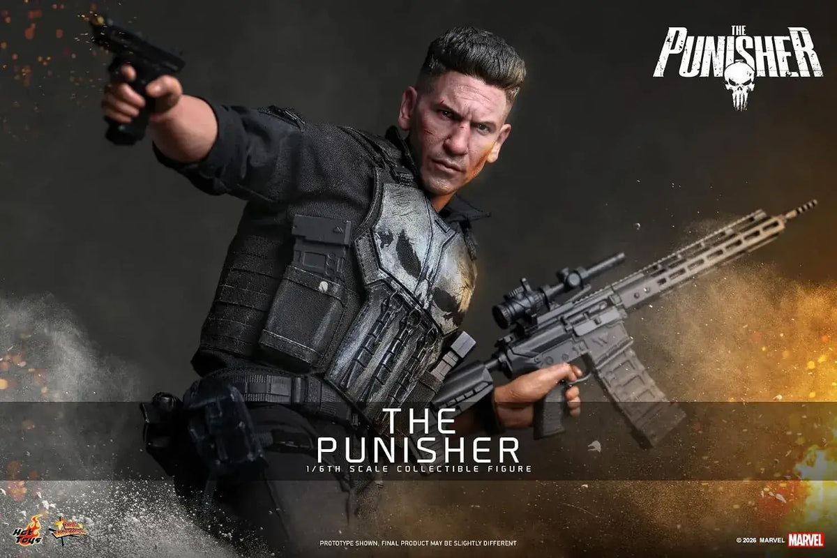 Hot Toys Punisher 1/6 Scale Figure - Highly Detailed Collectible