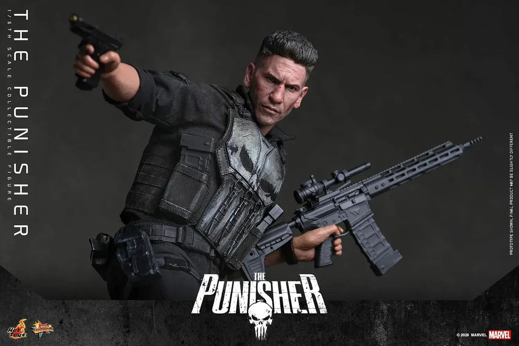 Hot Toys Punisher 1/6 Scale Figure - Highly Detailed Collectible