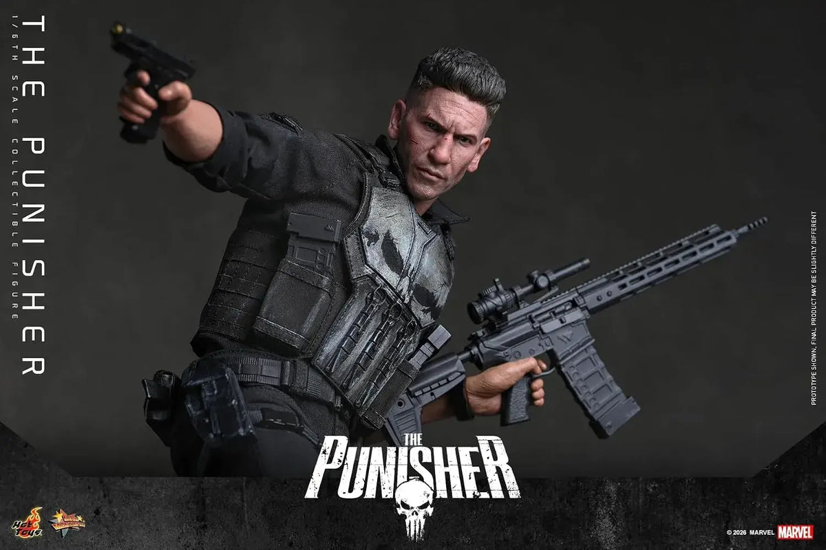 Hot Toys Punisher 1/6 Scale Figure - Highly Detailed Collectible