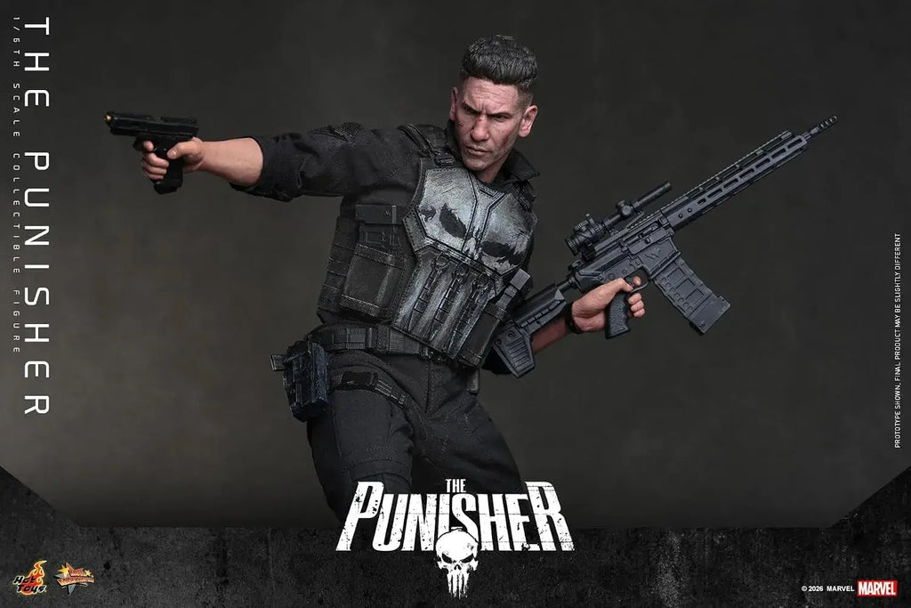 Hot Toys Punisher 1/6 Scale Figure - Highly Detailed Collectible