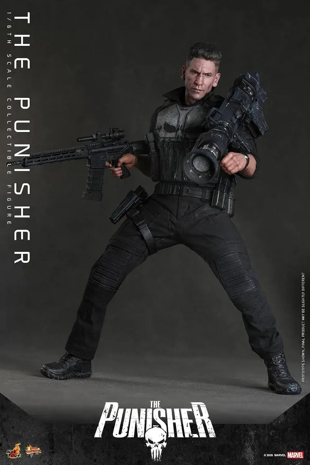 Hot Toys Punisher 1/6 Scale Figure - Highly Detailed Collectible