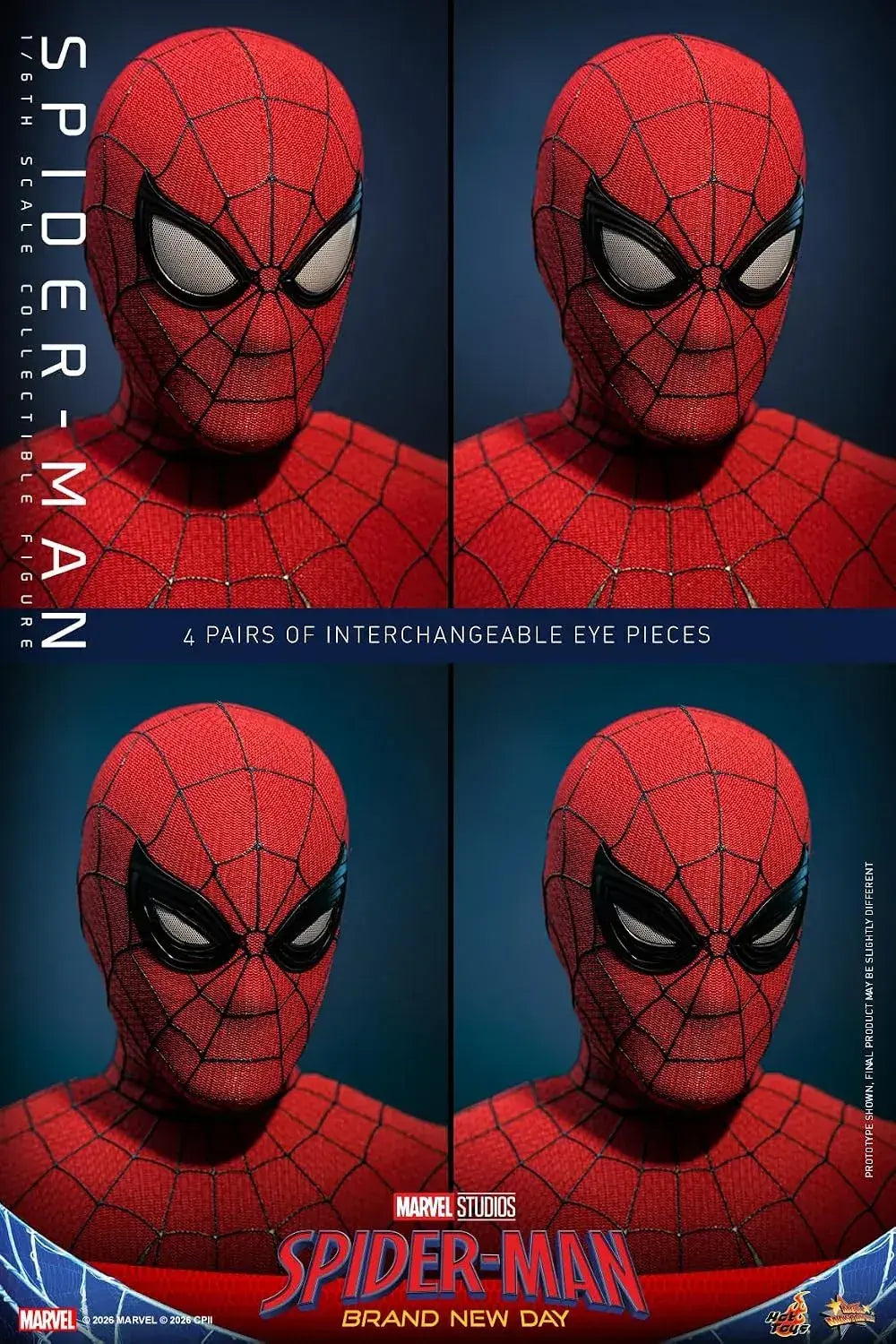 Hot Toys Spider-Man Brand New Day 1/6 Scale Action Figure