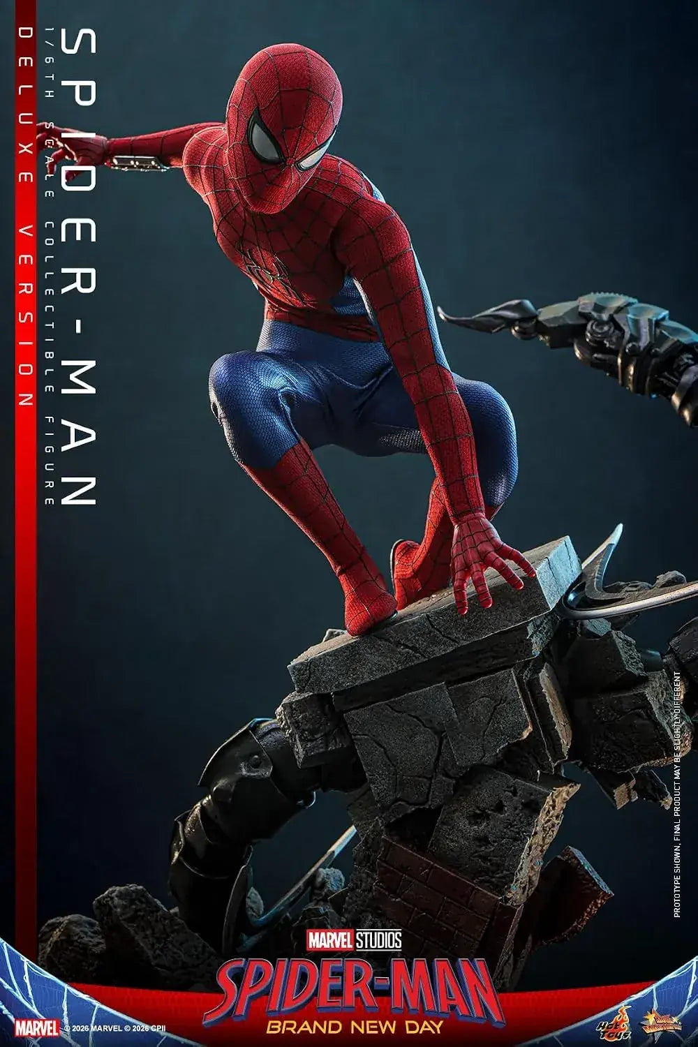 Hot Toys Spider-Man Brand New Day Deluxe 1/6 Scale Action Figure