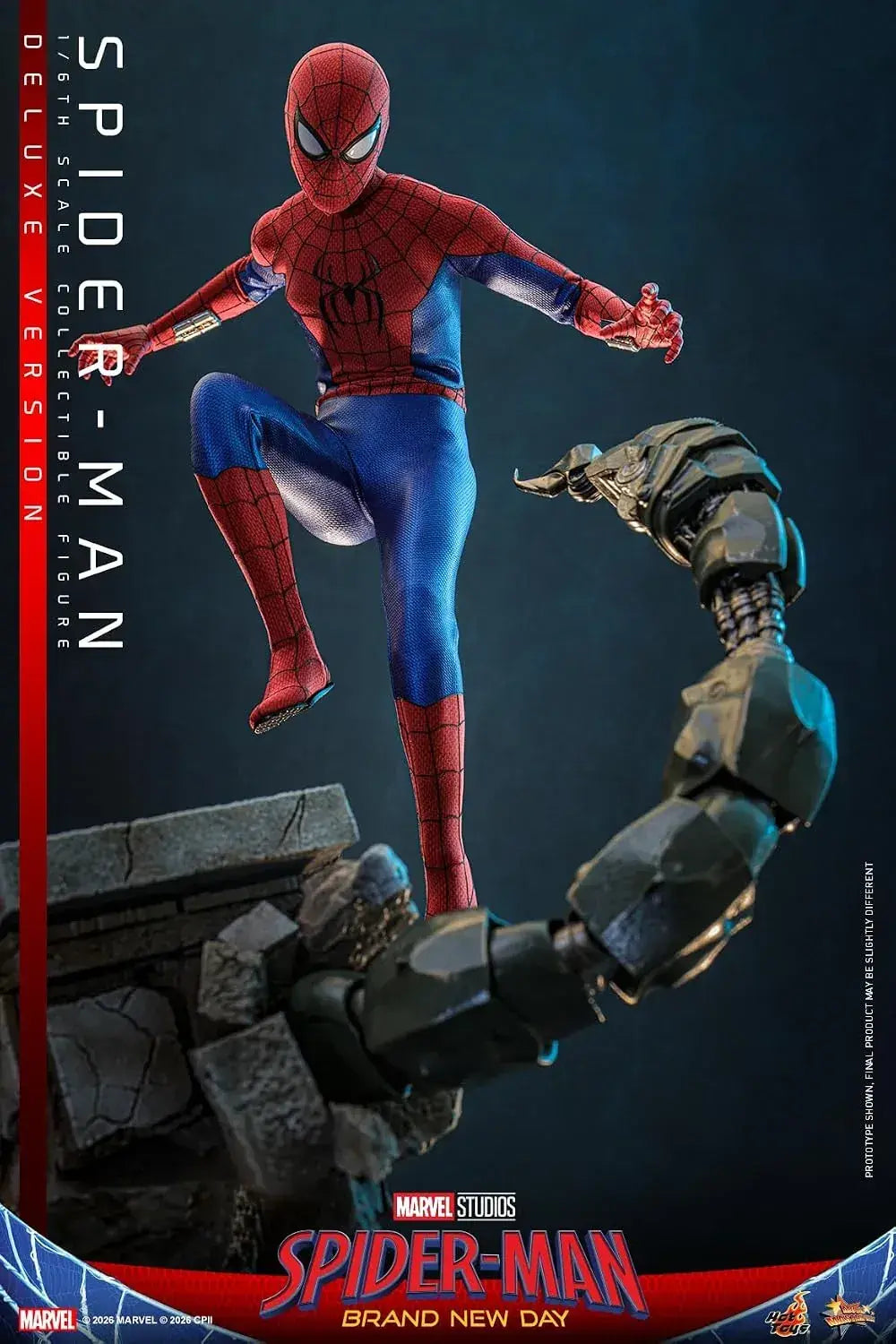 Hot Toys Spider-Man Brand New Day Deluxe 1/6 Scale Action Figure