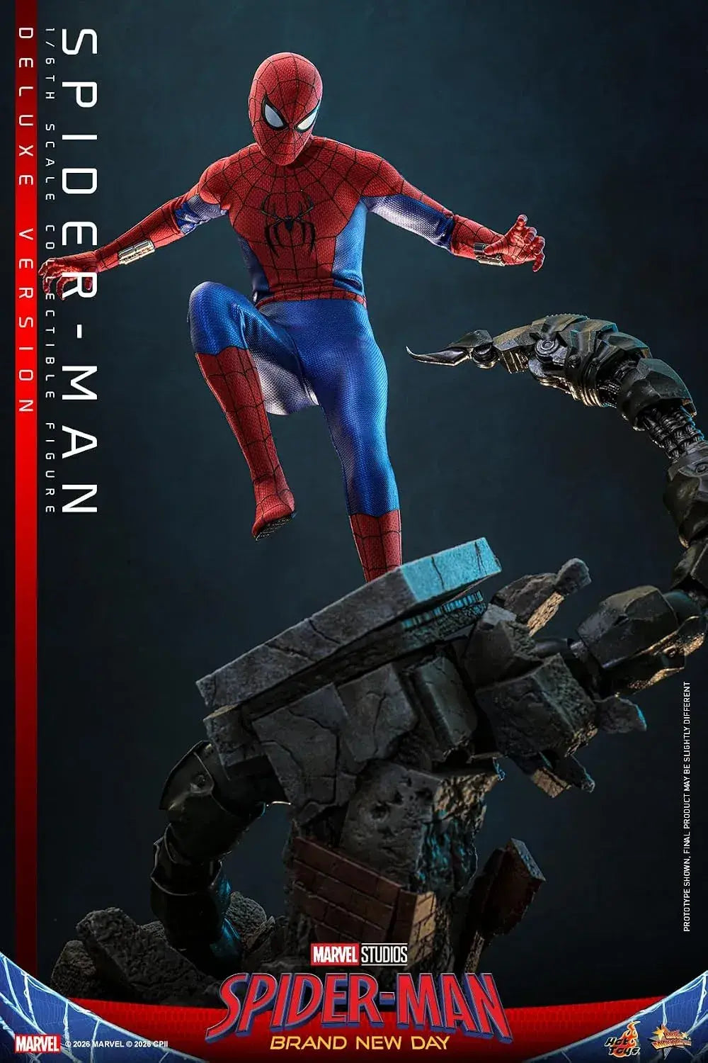 Hot Toys Spider-Man Brand New Day Deluxe 1/6 Scale Action Figure