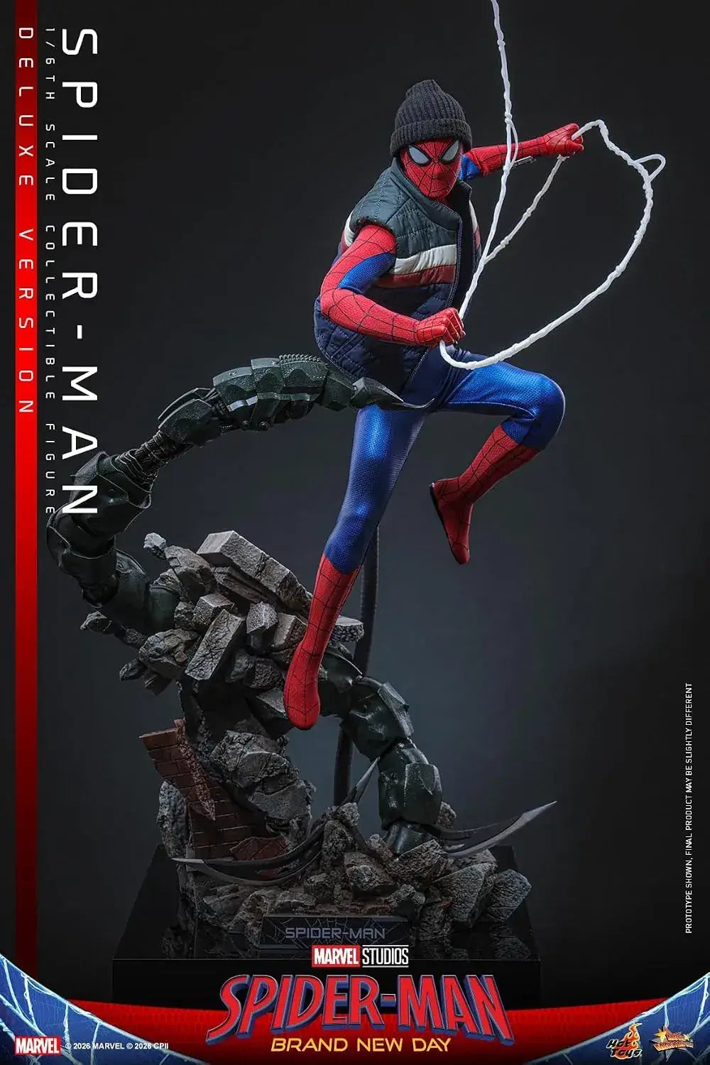 Hot Toys Spider-Man Brand New Day Deluxe 1/6 Scale Action Figure