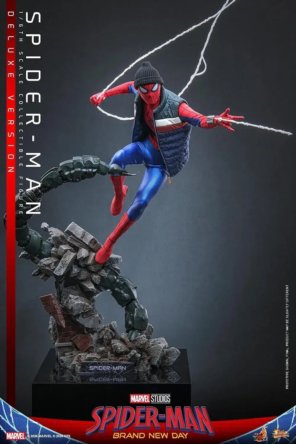 Hot Toys Spider-Man Brand New Day Deluxe 1/6 Scale Action Figure