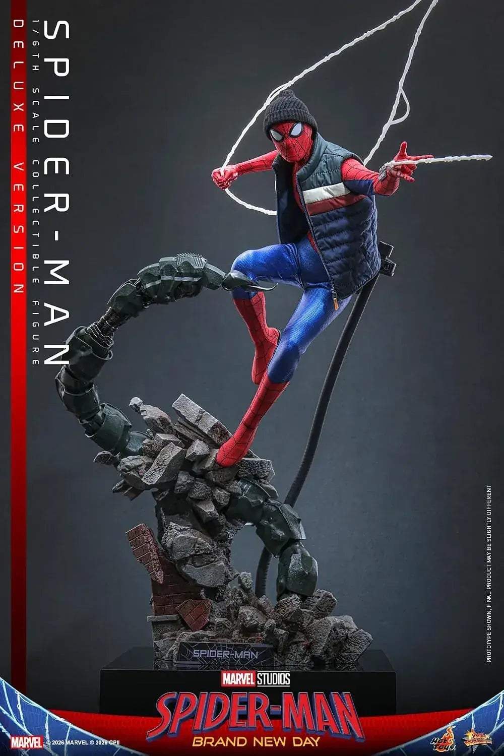 Hot Toys Spider-Man Brand New Day Deluxe 1/6 Scale Action Figure