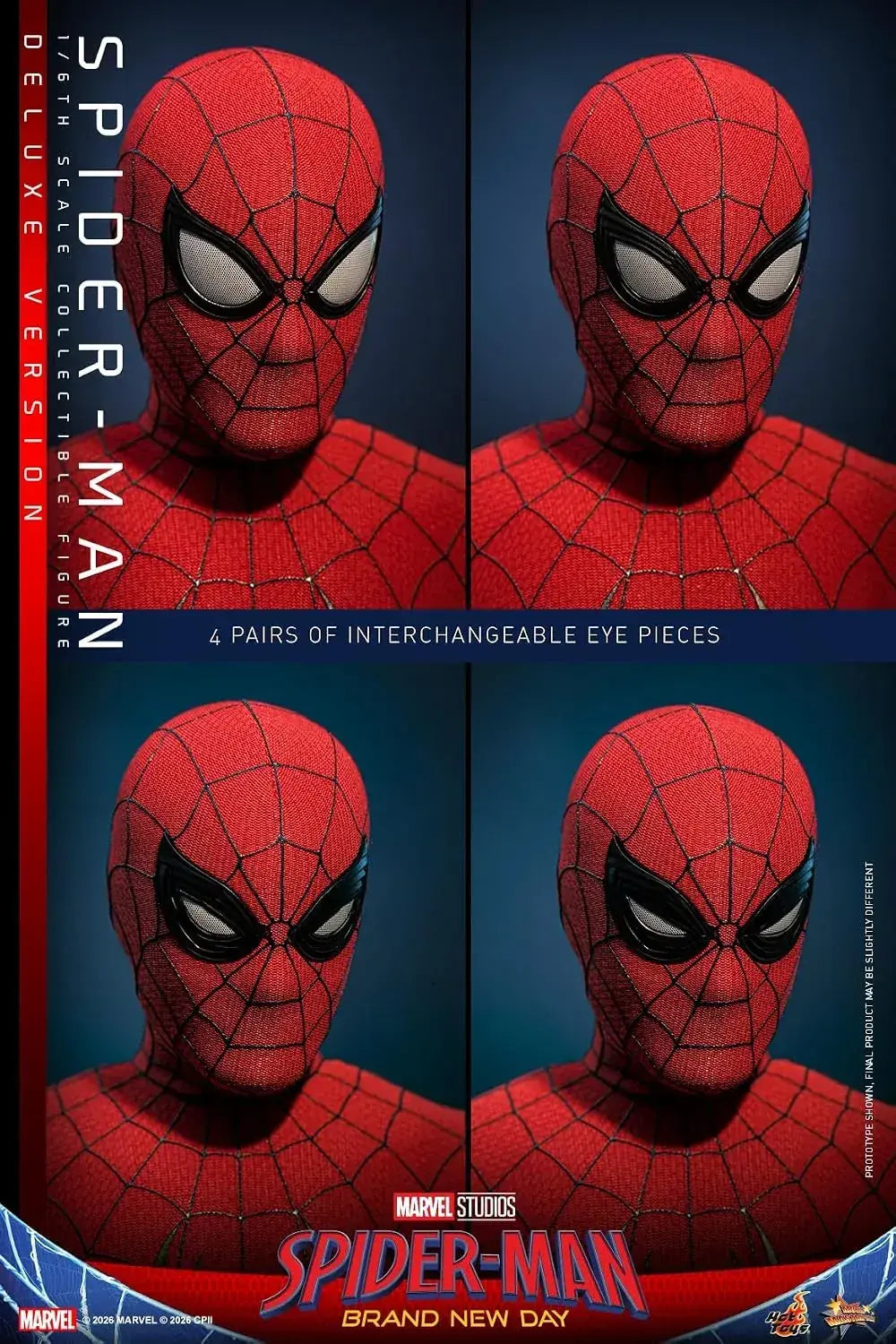 Hot Toys Spider-Man Brand New Day Deluxe 1/6 Scale Action Figure