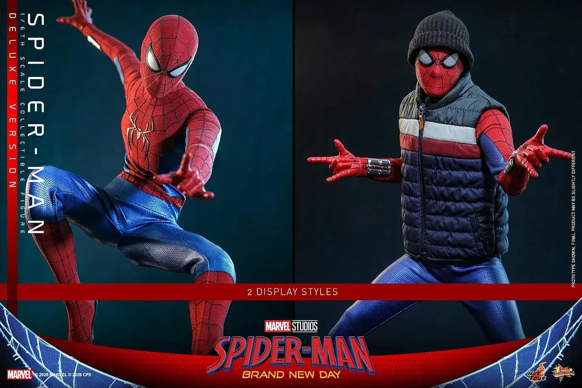 Hot Toys Spider-Man Brand New Day Deluxe 1/6 Scale Action Figure