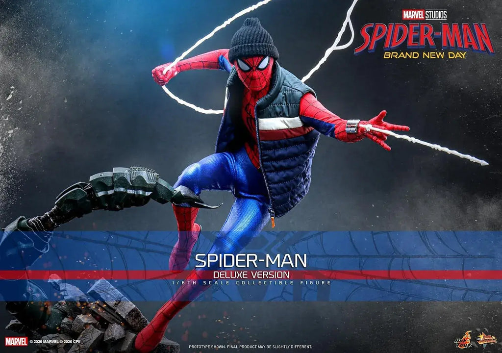 Hot Toys Spider-Man Brand New Day Deluxe 1/6 Scale Action Figure