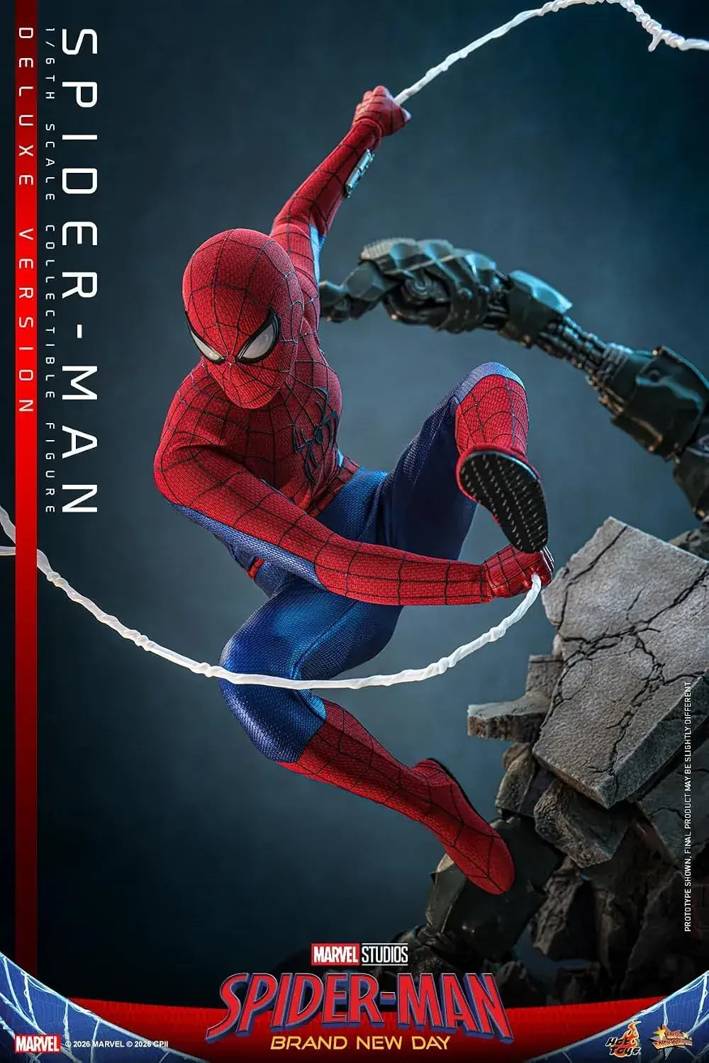 Hot Toys Spider-Man Brand New Day Deluxe 1/6 Scale Action Figure