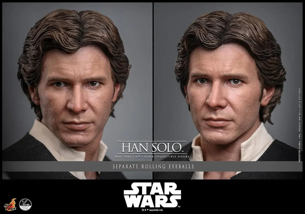 Hot Toys Star Wars Han Solo 1/4 Scale Figure Stability Display 46cm