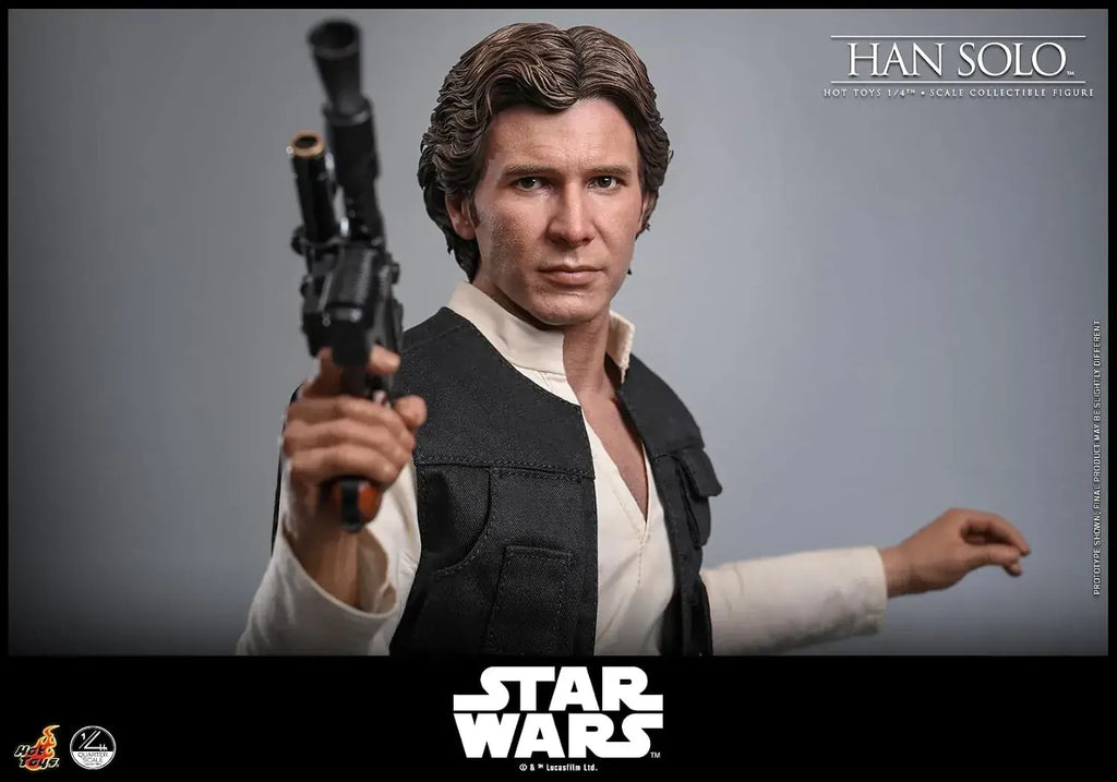 Hot Toys Star Wars Han Solo 1/4 Scale Figure Stability Display 46cm