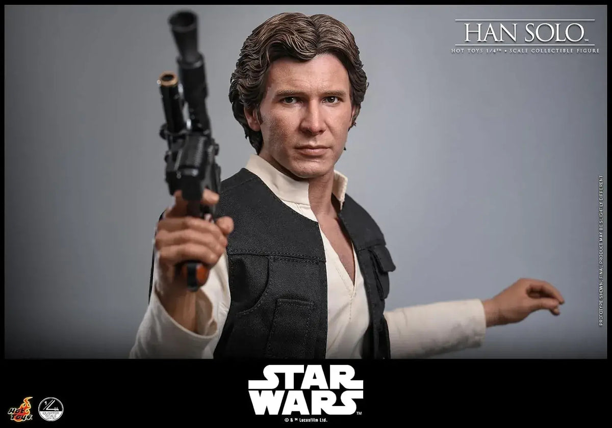 Hot Toys Star Wars Han Solo 1/4 Scale Figure Stability Display 46cm