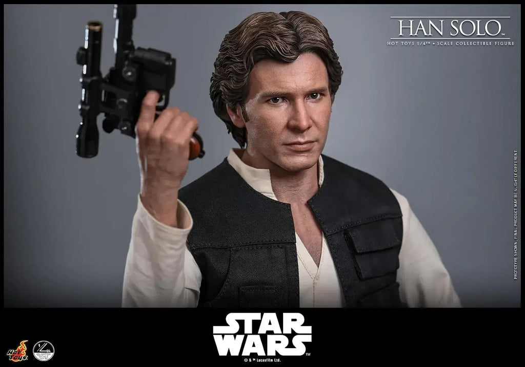 Hot Toys Star Wars Han Solo 1/4 Scale Figure Stability Display 46cm