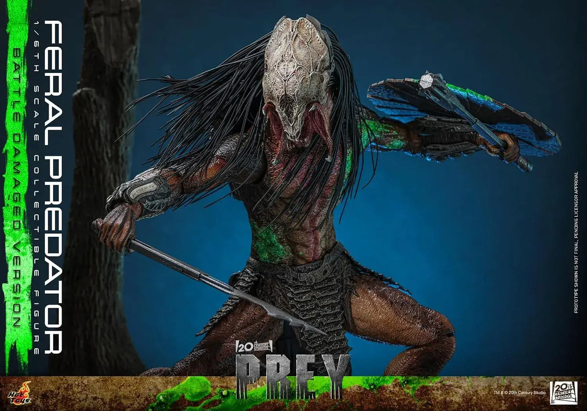 Hot Toys The Play Fieral Predator Battle-Damaged 1/6 Figure