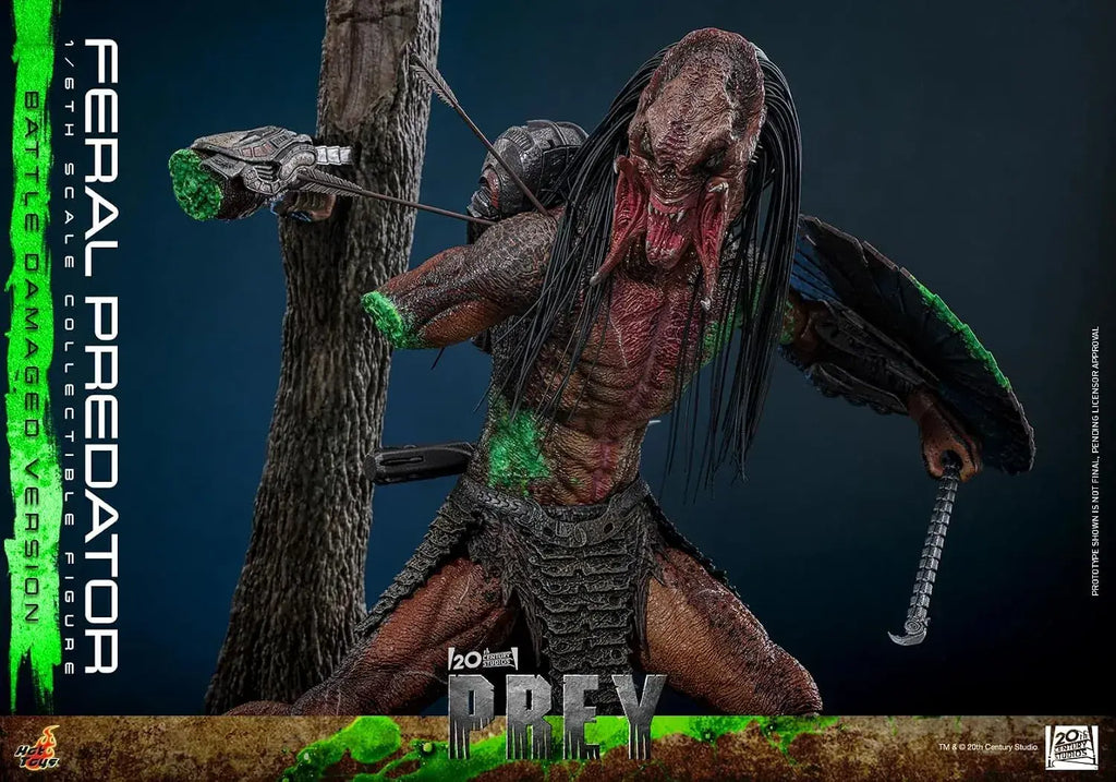 Hot Toys The Play Fieral Predator Battle-Damaged 1/6 Figure