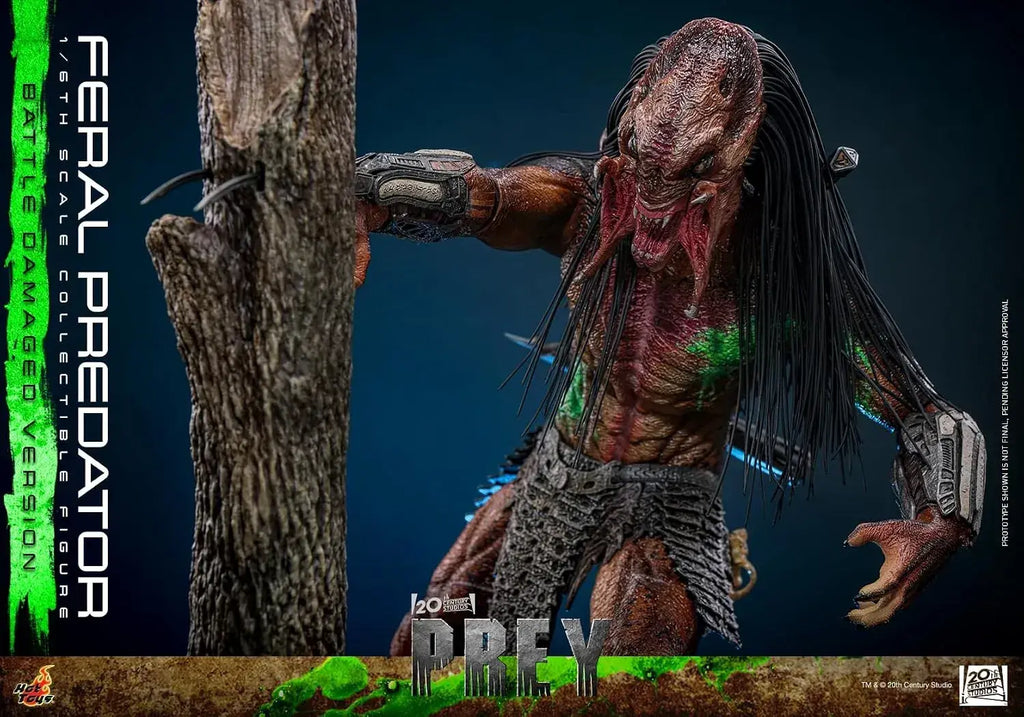 Hot Toys The Play Fieral Predator Battle-Damaged 1/6 Figure