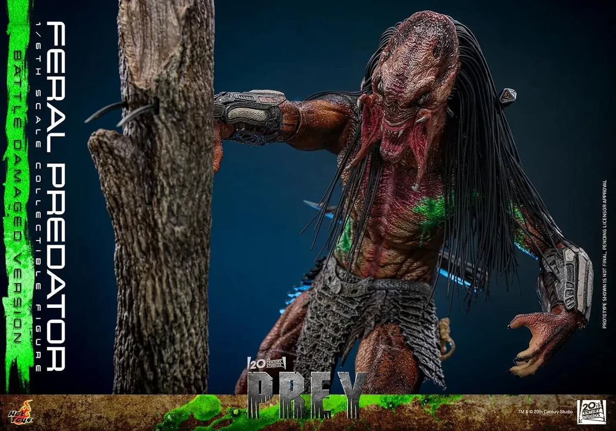 Hot Toys The Play Fieral Predator Battle-Damaged 1/6 Figure