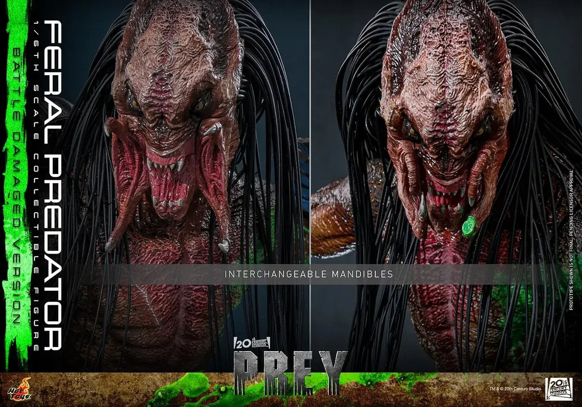 Hot Toys The Play Fieral Predator Battle-Damaged 1/6 Figure