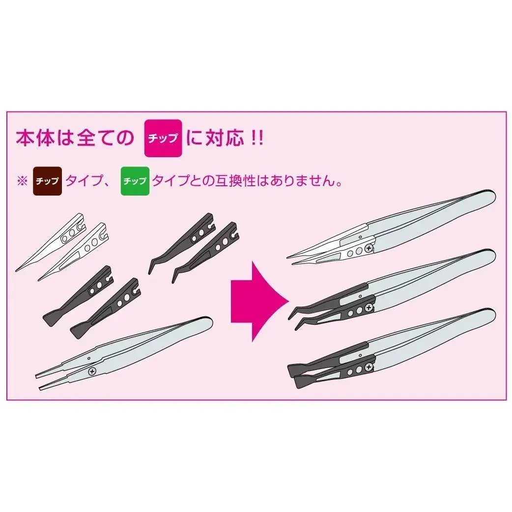 Hozan Plastic Tip Tweezers: Precision Handling Tool, Single Unit