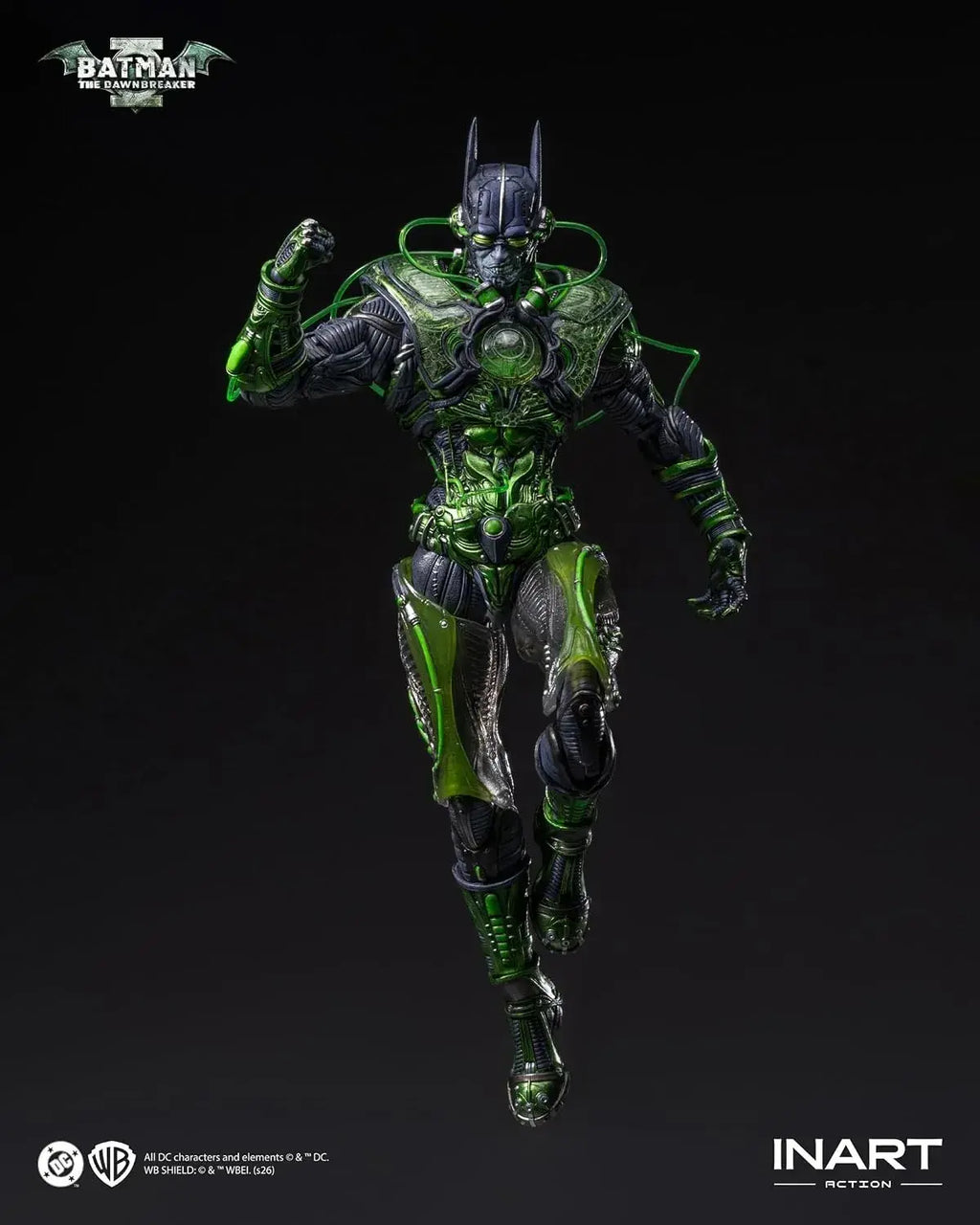 INART Batman The Dawn Breaker Action Figure UV Glow 18 cm PVC