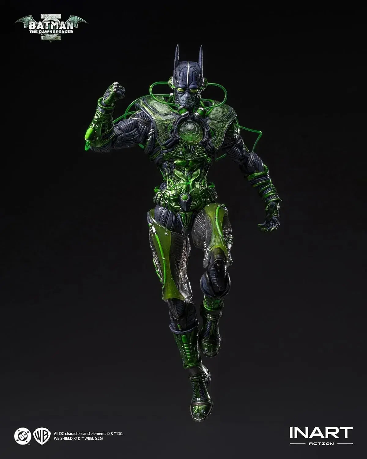 INART Batman The Dawn Breaker Action Figure UV Glow 18 cm PVC