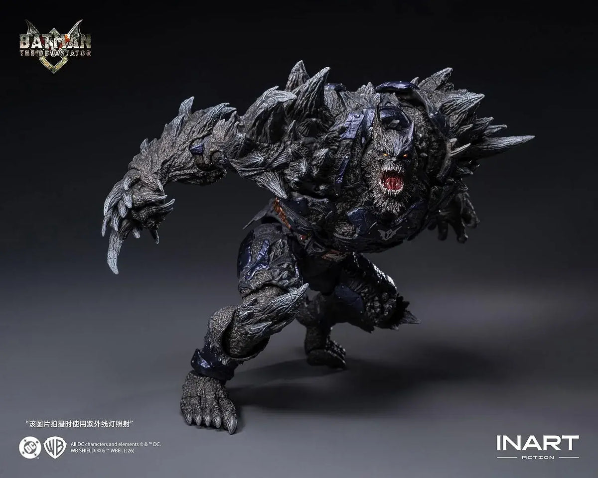 INART Batman The Devastator Action Figure PVC ABS 24.6 cm Display