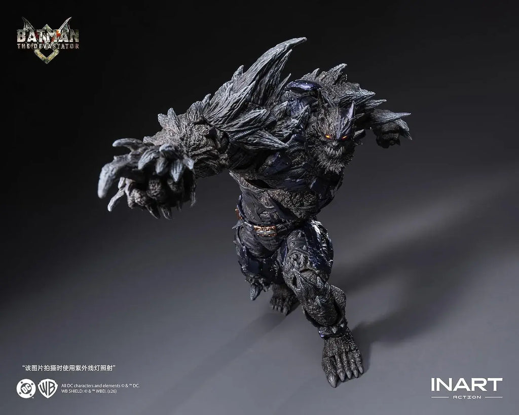 INART Batman The Devastator Action Figure PVC ABS 24.6 cm Display