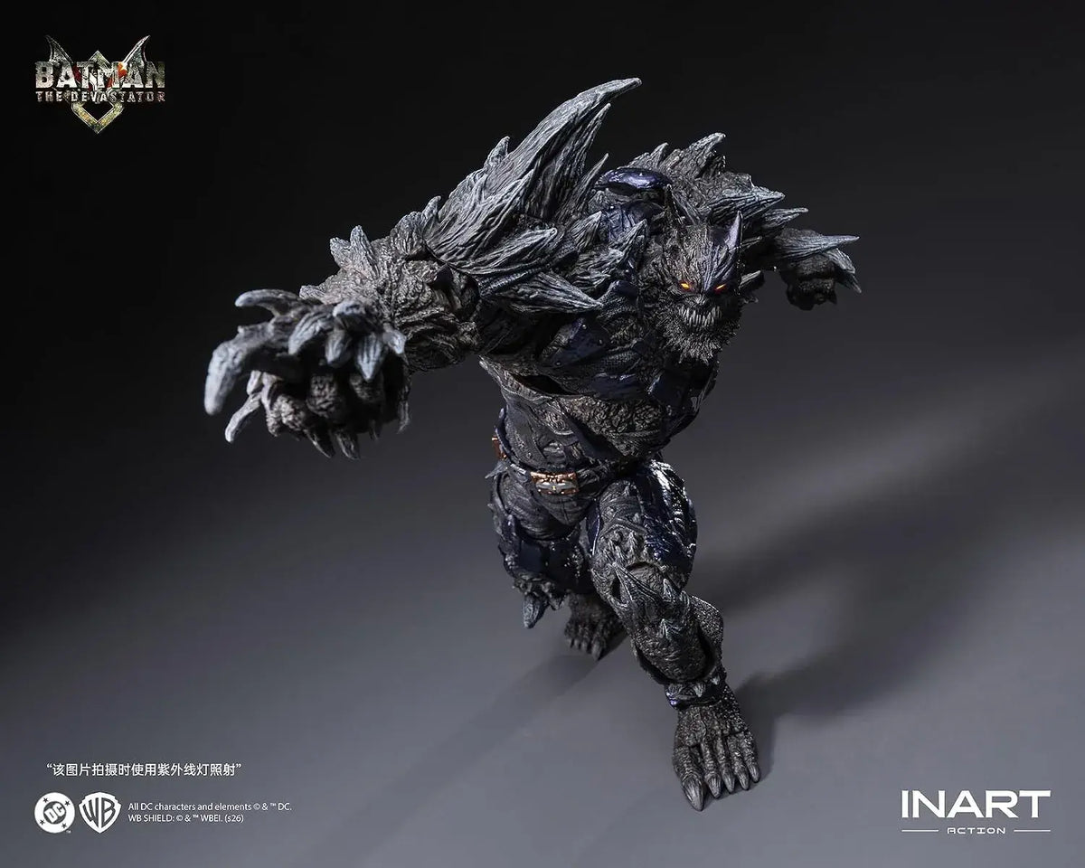 INART Batman The Devastator Action Figure PVC ABS 24.6 cm Display