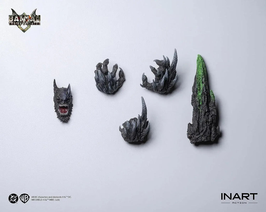 INART Batman The Devastator Action Figure PVC ABS 24.6 cm Display