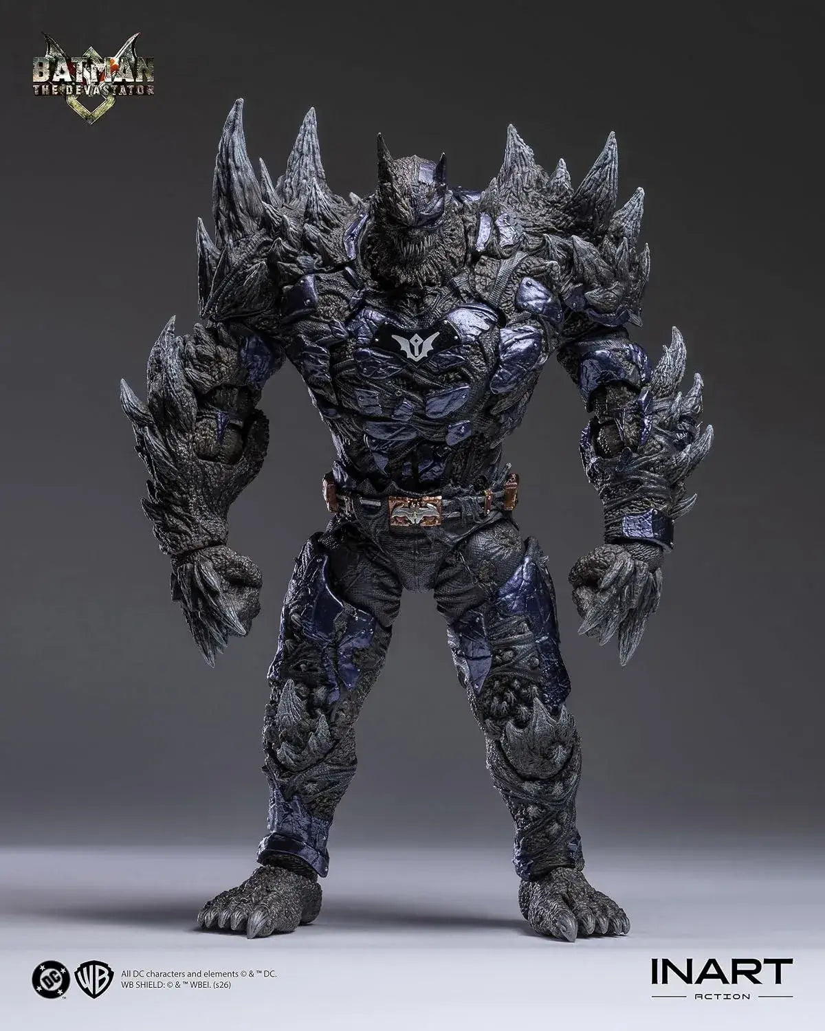 INART Batman The Devastator Action Figure PVC ABS 24.6 cm Display