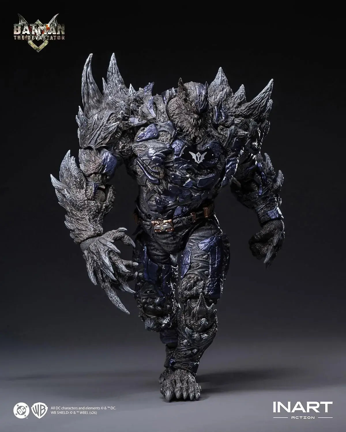 INART Batman The Devastator Action Figure PVC ABS 24.6 cm Display