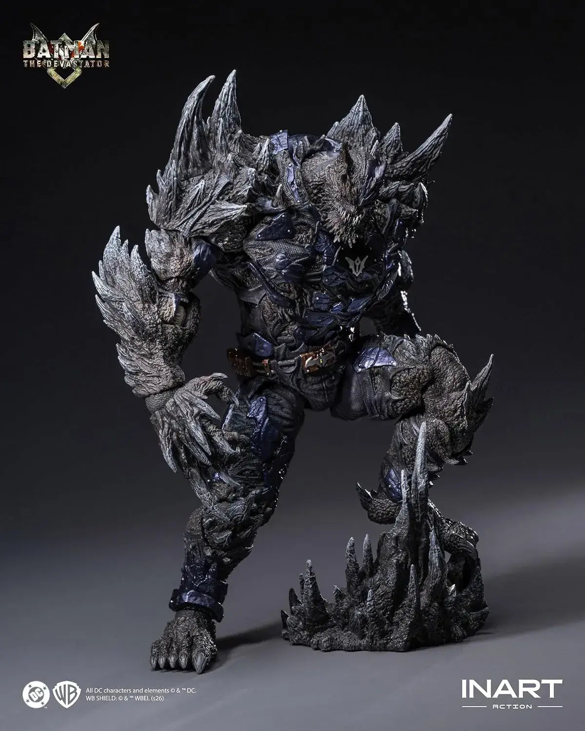INART Batman The Devastator Action Figure PVC ABS 24.6 cm Display