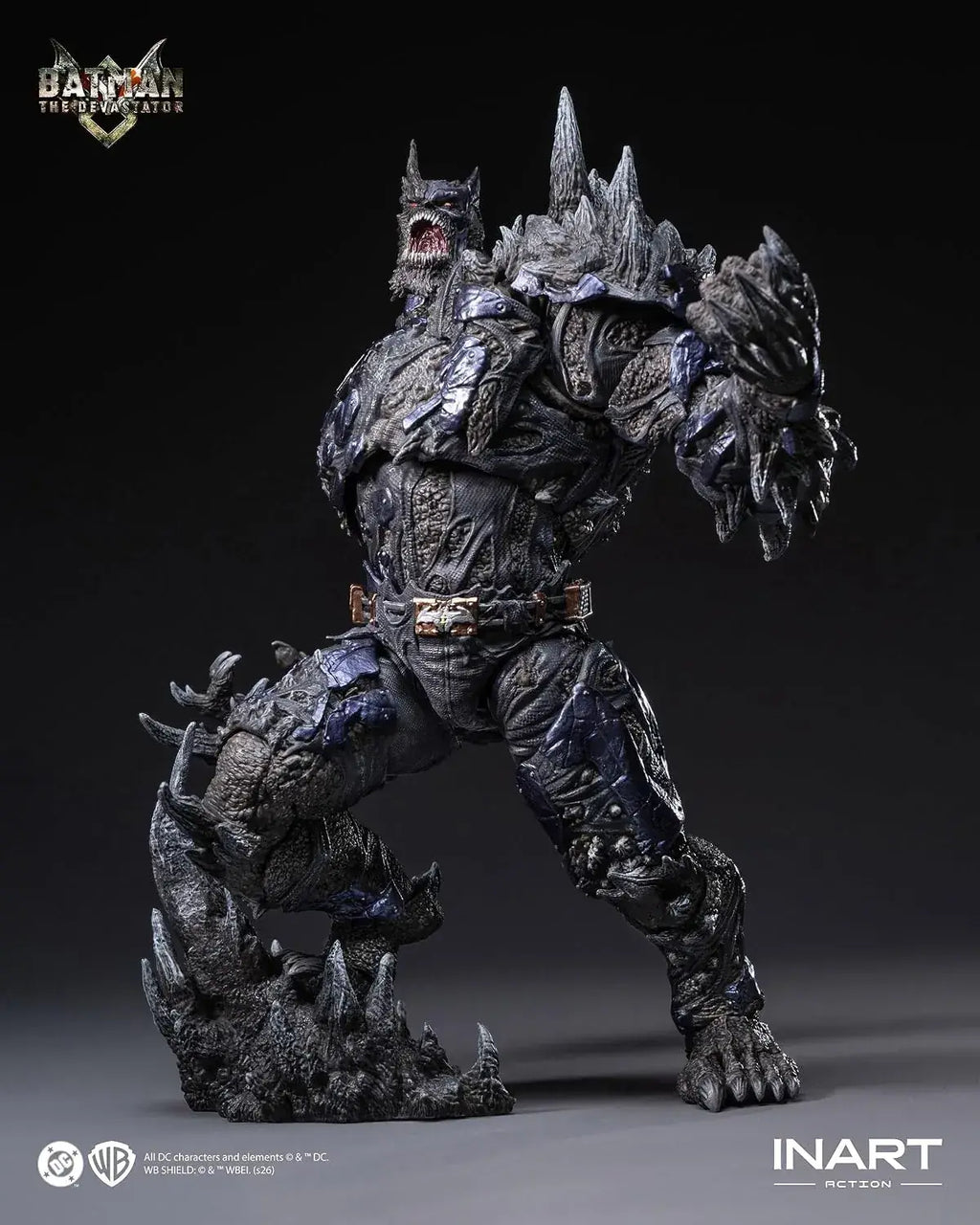 INART Batman The Devastator Action Figure PVC ABS 24.6 cm Display