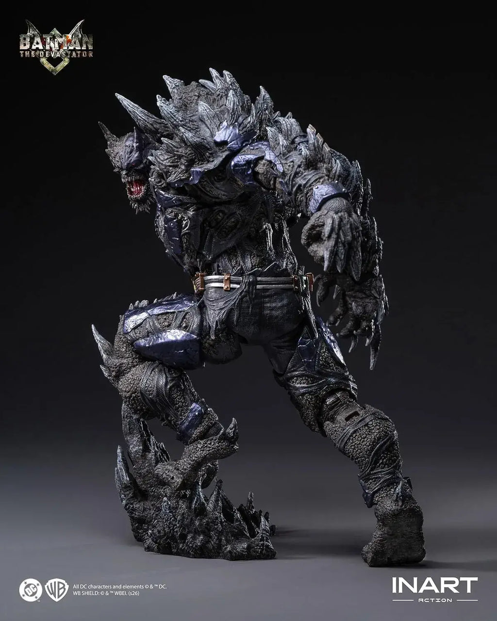 INART Batman The Devastator Action Figure PVC ABS 24.6 cm Display