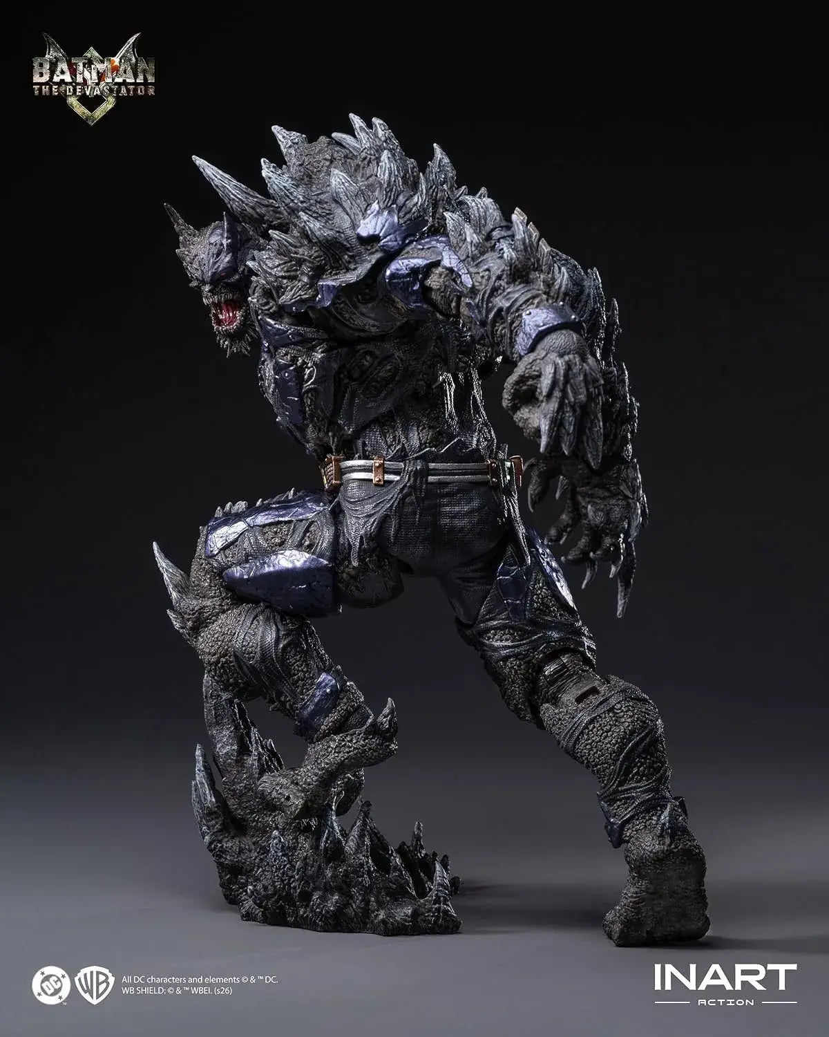INART Batman The Devastator Action Figure PVC ABS 24.6 cm Display