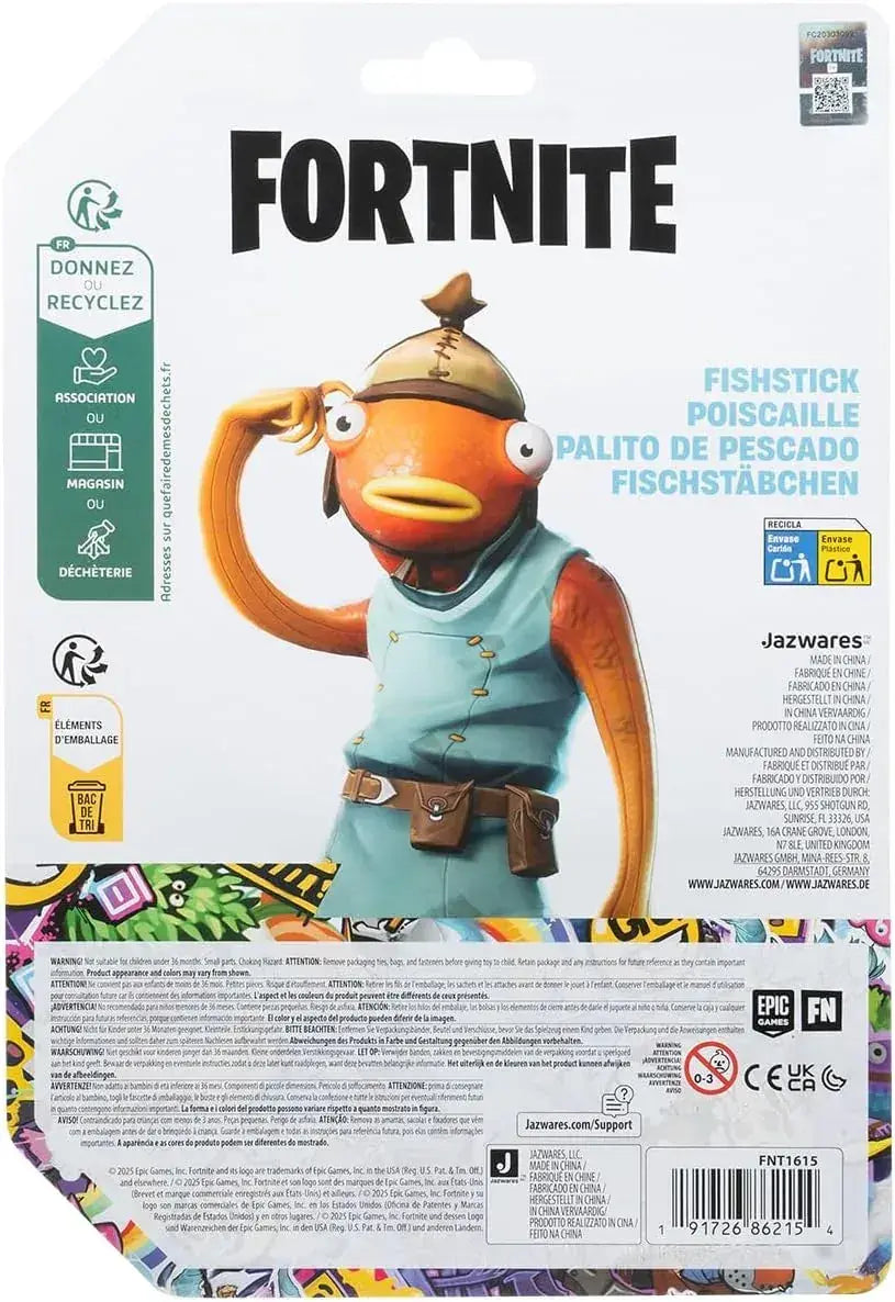 Jazwares Fortnite Legendary Fishstick 6 Inch Action Figure Toy