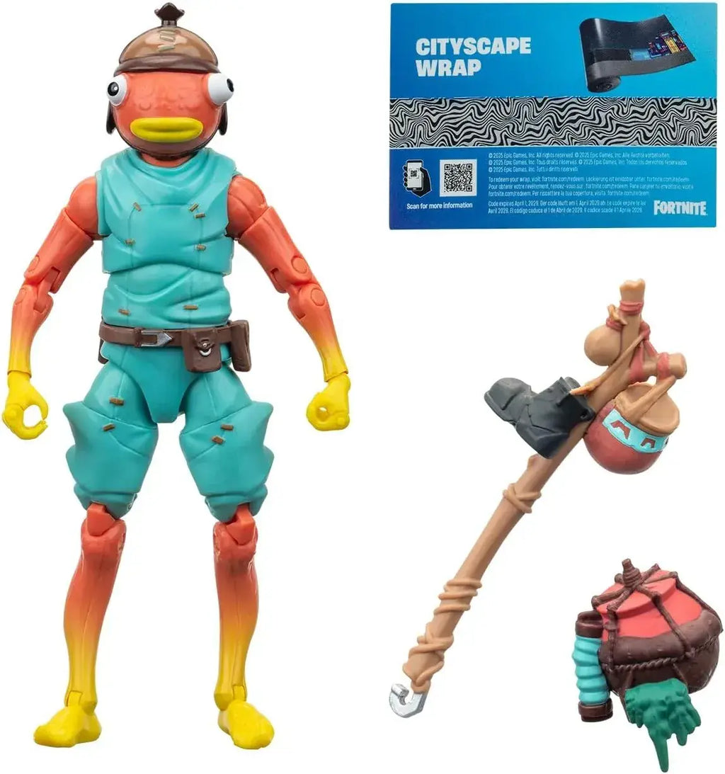 Jazwares Fortnite Legendary Fishstick 6 Inch Action Figure Toy