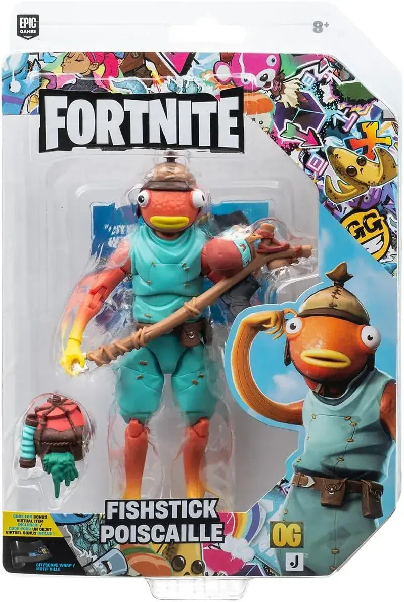 Jazwares Fortnite Legendary Fishstick 6 Inch Action Figure Toy