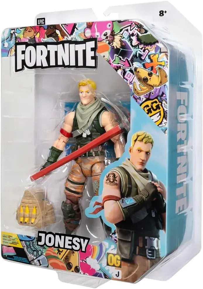 Jazwares Fortnite Legendary Jonesy The First Action Figure 6-Inch