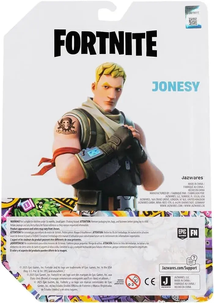 Jazwares Fortnite Legendary Jonesy The First Action Figure 6-Inch