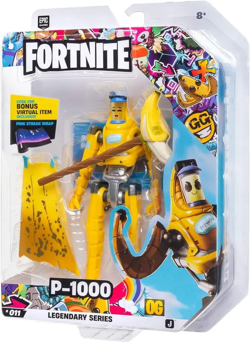 Jazwares Fortnite Legendary P1000 6-Inch Collectible Action Figure
