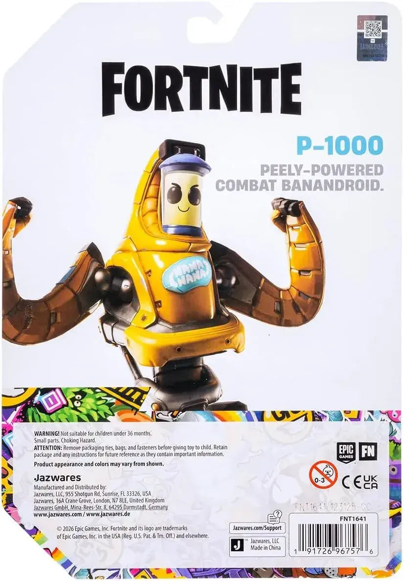 Jazwares Fortnite Legendary P1000 6-Inch Collectible Action Figure