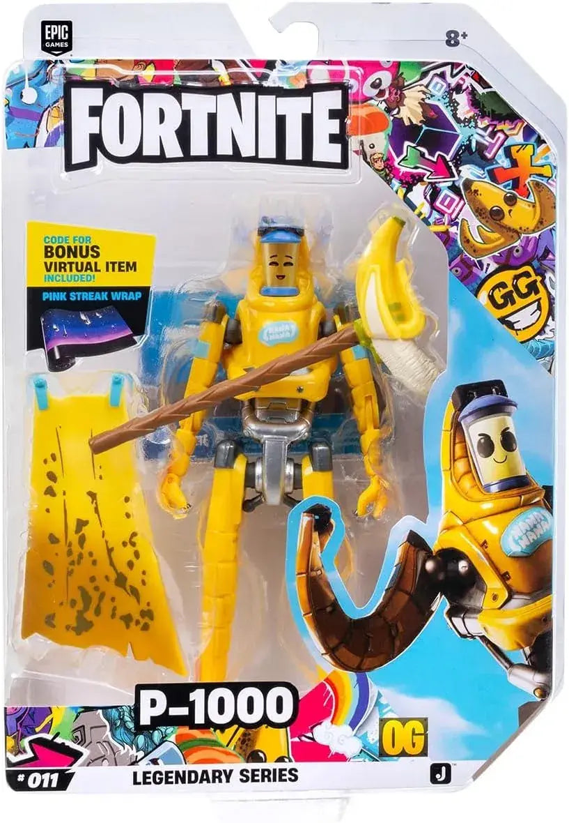 Jazwares Fortnite Legendary P1000 6-Inch Collectible Action Figure