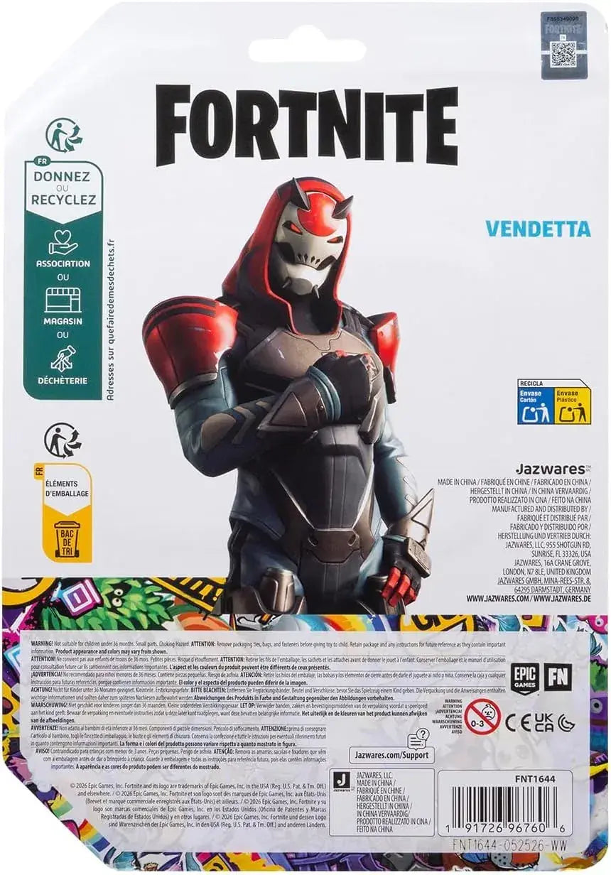 Jazwares Fortnite Legendary Series Vendetta 6-Inch Figure 15 cm